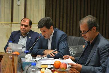 حضور وزیر ورزش و جوانان در ستاد بازسازی مناطق زلزله زده کرمانشاه 
