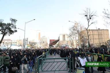 راهپیمایی وداع با سردار سلیمانی