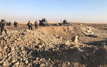 عملیات الحشد الشعبی در انهدام تونل داعش در موصل