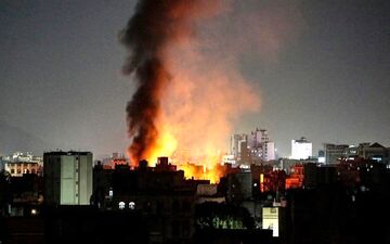 انفجار مهیب در صنعا / منابع از حمله هوایی اسرائیل به یمن خبر می‌دهند