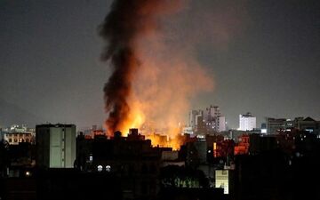 انفجار مهیب در صنعا / منابع از حمله هوایی اسرائیل به یمن خبر می‌دهند