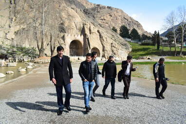 حضور علیرضا فغانی داور بین‌المللی، علی میرزابیگی داور فوتبال در کرمانشاه 