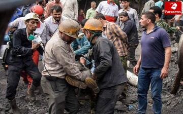 اجساد کشف شده حادثه معدن به پزشکی قانونی منتقل نشده است