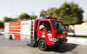 آتش‌سوزی در یک کمپ‌ ترک اعتیاد بندرعباس