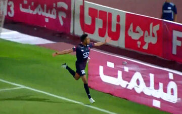 گل اول پرسپولیس به تراکتور /پرسپولیس در تبریز جانانه جنگید + ویدئو