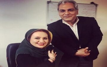 مهران مدیری در جشن تولد هدی ایزدی نویسنده دورهمی/عکس
