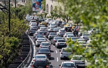 وضعیت ترافیک و تردد در معابر و بزرگراه‌های پایتخت