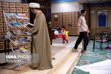 اولین روز مراسم معنوی اعتکاف - تهران + تصاویر