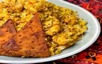 یک غذای فوق العاده خوشمزه افغانی/ ماش پلو رو این طوری بپز معرکه است