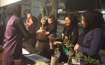 نذر فرهنگی فعالان محیط زیست در شب‌های محرم 
