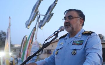 فرمانده نیروی هوایی ارتش: در مقابل جنگ سخت دشمن ذره‌ای عقب‌نشینی نخواهیم کرد

