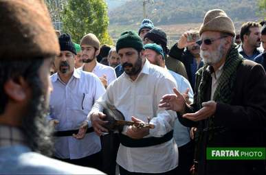 مراسم آیینی جشن خاونکار در توتشامی شهرستان دالاهو