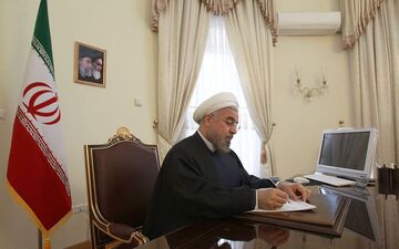  روحانی قانون اقدام متقابل برابر اعلام سپاه به عنوان سازمان تروریستی توسط آمریکا را ابلاغ کرد