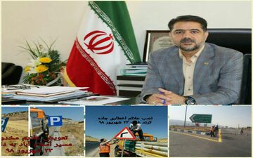 نصب ۵۰۰۰ تابلوی ایمنی در مسیرهای منتهی به مرز خسروی