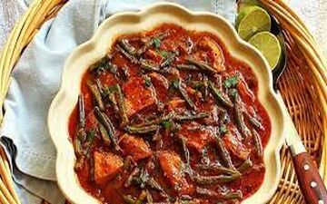 دستور پخت خورش لوبیا سبز | آشپزی آسان و گام به گام