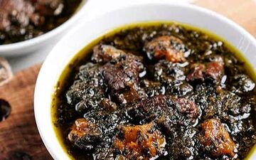خورشت متفاوت درست کن| خورش اسفناج با لوبیا و گوشت 