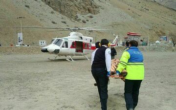 حادثه رانندگی در جاده چالوس