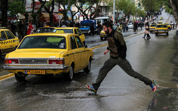 رگبار باران و وزش باد شدید در برخی مناطق کشور