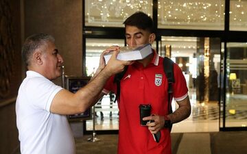 جلسه شبانه بیرانوند و عضو باشگاه پرسپولیس