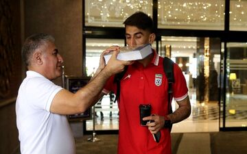 جلسه شبانه بیرانوند و عضو باشگاه پرسپولیس