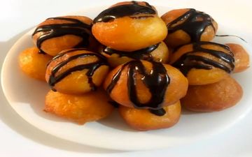 طرز تهیه پیراشکی شکلاتی لقمه ای 