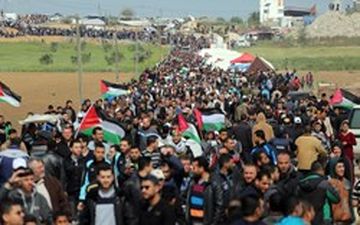 بررسی ابعاد و پیام‌های راهپیمایی بزرگ بازگشت فلسطینیان در نوار غزه
