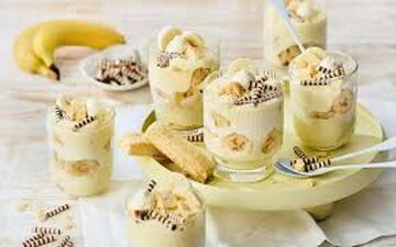 طرزتهیه پودینگ موز خوشمزه!