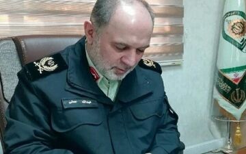 طی حکمی؛ فرمانده انتظامی استان سمنان ارتقای درجه یافت