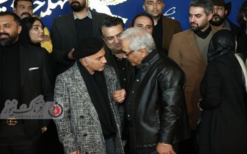 گزارش تصویری فیلم سینمایی" خائن کشی"  از مهران مدیری تا رضا یزدانی