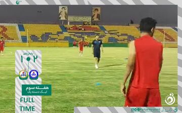 خلاصه بازی پارس جنوبی جم 2 - نفت مسجدسلیمان 1 + ویدئو