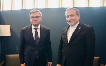 دیدار وزیر امور خارجه ایران و همتای آلمانی‌اش در نیویورک
