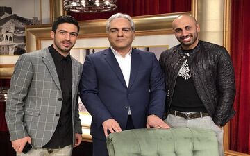 حیدری مهمان جمعه شب دورهمی شد 