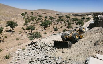 واژگونی لودر در شهرستان درمیان ۲ کشته داشت
