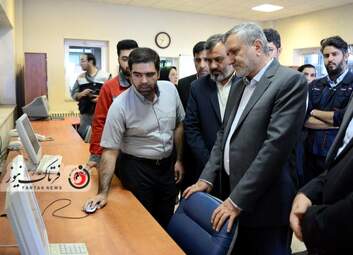 صولت مرتضوی-بازدید معاون اجرایی رئیس جمهور  از کارخانه اسیدسیتریک کرمانشاه