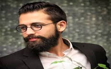 تیپ و ظاهر محسن افشانی در اکران خصوصی عشقولانس