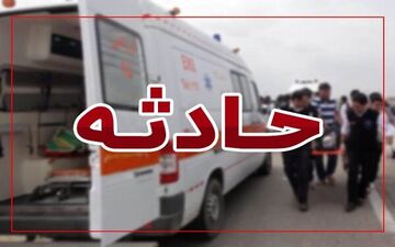 مصدومیت ۱۱ نفر بر اثر برخورد مینی بوس و تریلی در حسن رود انزلی