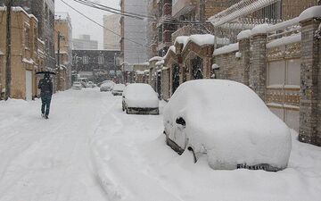 هشدار برف و باران‌های شدید در ۲۲ استان | یخبندان در تهران