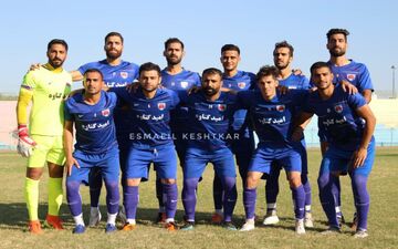 تساوی امید گناوه برابر شاهین بندرعامری