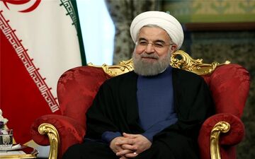  تبریک روحانی به سلطان قابوس