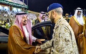  بن‌سلمان در مراسم فارغ‌التحصیلی دانشکده افسری ملک عبدالعزیز هم حاضر نشد