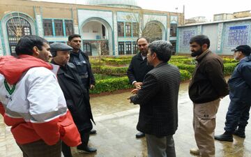 بازدید دادستان کرمانشاه از محل های حادثه خیز به روایت تصویر
