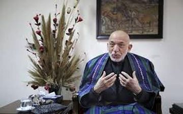 کرزای: افغان‌ها به "درگیری تحمیلی خارجی" در افغانستان پایان دهند
