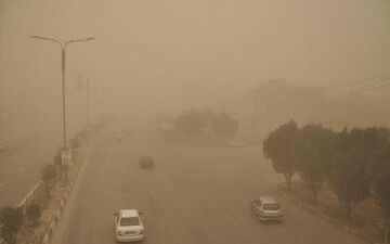  گردوخاک عراق و عربستان، فردا به ایران می رسد