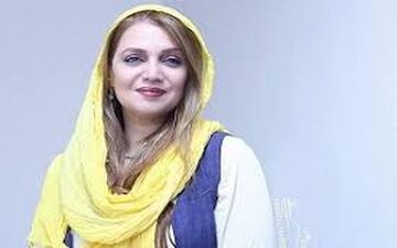الهام پاوه نژاد و نگار عابدی در پشت صحنه سریال «هست و نیست»