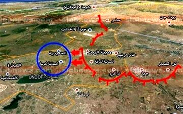 هلاکت ۱۵۰ تروریست در حومه«قنیطره»