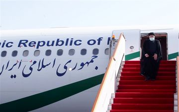 رئیسی وارد فرودگاه مسکو شد