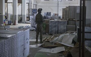  بیمارستان میدانی تروریست ها در حومه حمص سوریه کشف شد