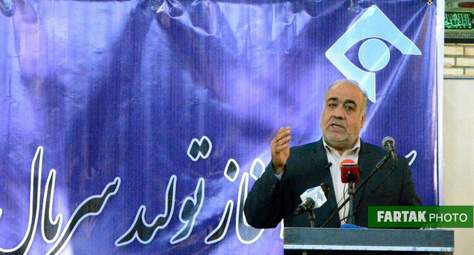 تصاویری دیدنی از آیین آغاز تولید سریال نون -خ 