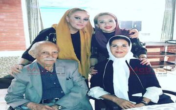 تصاویری از پوری بنایی و داریوش اسدزاده در کنار هنرمندان (عکس)