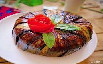 طرز تهیه دلمه بادنجان قالبی | خیلی خوشگله !